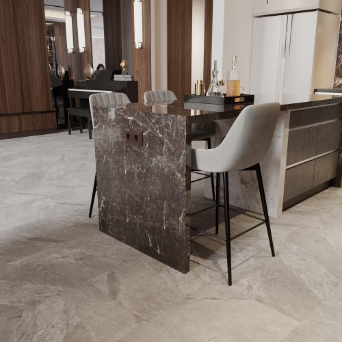 Кварцвиниловый SPC ламинат Vinilam Ceramo Stone Тосканский Камень 91902 940×470×8