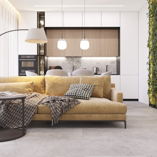 Кварцвиниловый SPC ламинат Vinilam Ceramo Stone Элейский Камень 91903 940×470×8