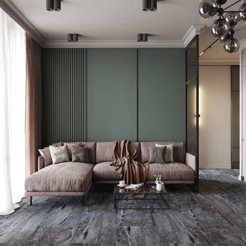 Кварцвиниловый SPC ламинат Vinilam Ceramo Stone Колумбийский Камень 91906 940×470×8