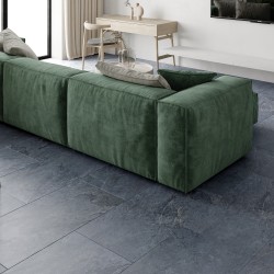 Кварцвиниловый SPC ламинат Vinilam Ceramo Stone Мальтийский Базальт 91907 940×470×8