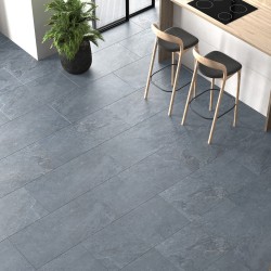 Кварцвиниловый SPC ламинат Vinilam Ceramo Stone Мальтийский Базальт 91907 940×470×8