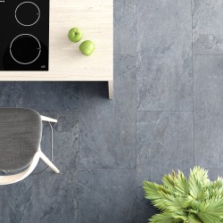 Кварцвиниловый SPC ламинат Vinilam Ceramo Stone Мальтийский Базальт 91907 940×470×8