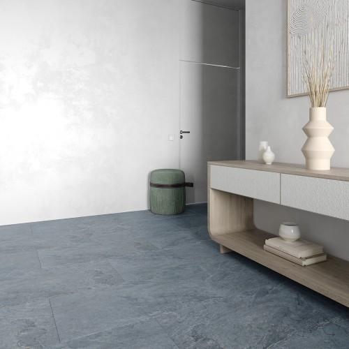 Кварцвиниловый SPC ламинат Vinilam Ceramo Stone Мальтийский Базальт 91907 940×470×8