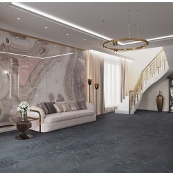 Кварцвиниловый SPC ламинат Vinilam Ceramo Stone Ионический Мрамор 91909 940×470×8