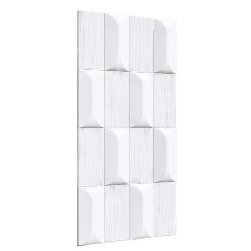 Стеновая панель 3D под покраску Alpine Walls Geometrium ECOGR0210W 1200×600×25