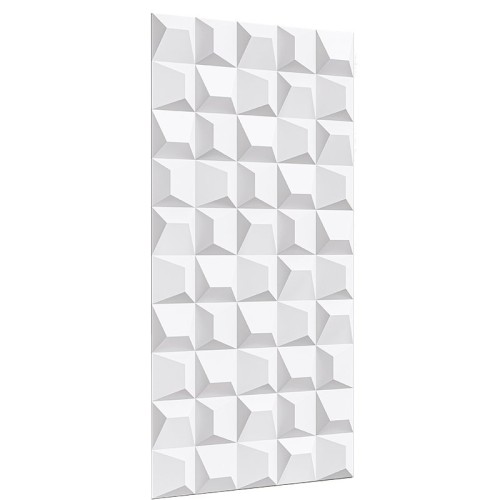 Стеновая панель 3D под покраску Alpine Walls Geometrium ECOGR0202W 1200×600×25