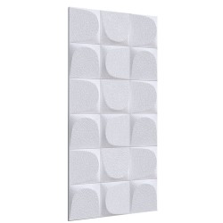 Стеновая панель 3D под покраску Alpine Walls Geometrium ECOGR0203W 1200×600×25