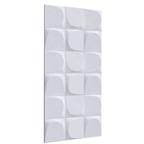 Стеновая панель 3D под покраску Alpine Walls Geometrium ECOGR0203W 1200×600×25