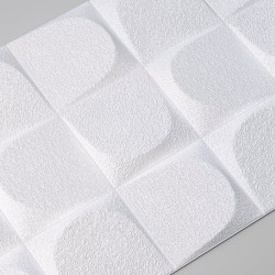 Стеновая панель 3D под покраску Alpine Walls Geometrium ECOGR0203W 1200×600×25