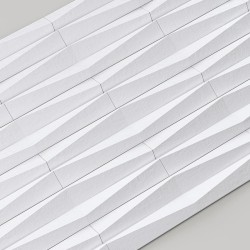 Стеновая панель 3D под покраску Alpine Walls Geometrium ECOGR0205W 1200×600×25