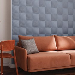 Стеновая панель 3D под покраску Alpine Walls Geometrium ECOGR0207W 1200×600×25