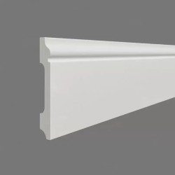 Плинтус под покраску Alpine Floor Tanle Эрсе TL018001 2000×80×12