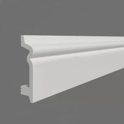 Плинтус под покраску Alpine Floor Tanle Фосе TL011036 2000×100×25