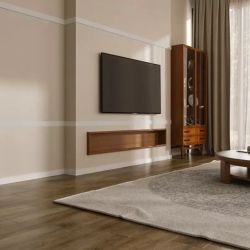 Плинтус под покраску Alpine Floor Tanle Анжи TL016009 2000×60×15