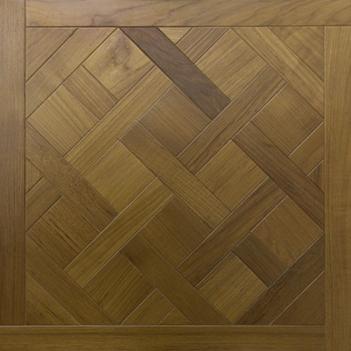 Паркет модульный Greenline Дуб лак натур конструкция 1 600×600×15