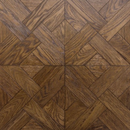 Паркет модульный Greenline Дуб лак натур конструкция 5 600×600×15