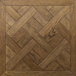 Паркет модульный Greenline Дуб лак натур конструкция 16 600×600×15