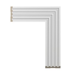 Молдинг под покраску Ultrawood N 0003 i 2440×83×12