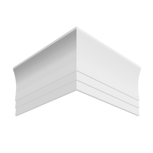 Потолочный плинтус под покраску Ultrawood CR 0026 i 2000×18×87