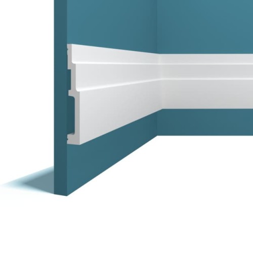 Плинтус под покраску Перфект Плюс P109 2000×110×16