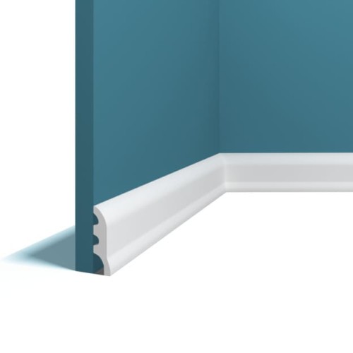 Плинтус под покраску Перфект Плюс P18 2000×54×16