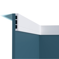 Плинтус под покраску Перфект Плюс P203 2000×100×18