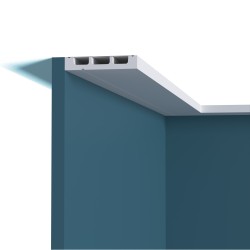 Плинтус под покраску Перфект Плюс P203 2000×100×18