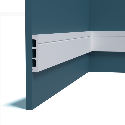 Плинтус под покраску Перфект Плюс P203 2000×100×18