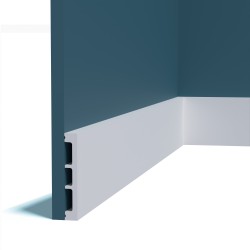 Плинтус под покраску Перфект Плюс P211 2000×120×18