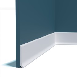 Плинтус под покраску Перфект Плюс P222 2000×100×17