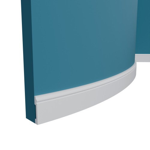 Плинтус под покраску гибкий Перфект Плюс P29F 2000×79×13