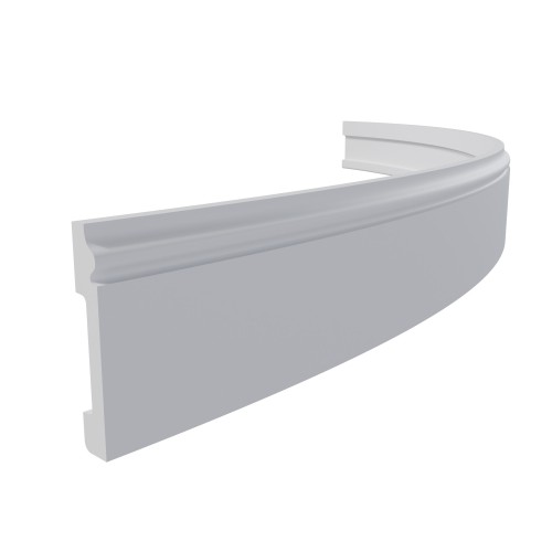 Плинтус под покраску гибкий Перфект Плюс P29F 2000×79×13