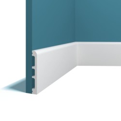 Плинтус под покраску Перфект Плюс P69 2000×100×13