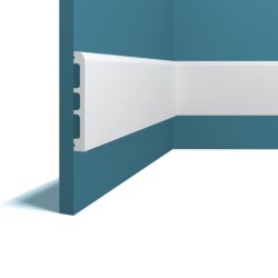 Плинтус под покраску Перфект Плюс P69 2000×100×13