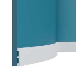 Плинтус под покраску гибкий Перфект Плюс P83F 2000×80×13