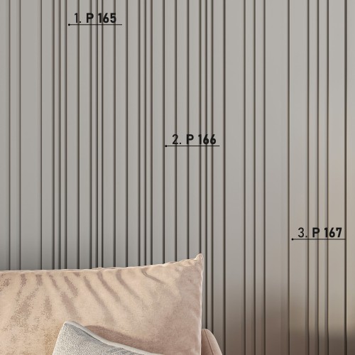 Стеновая панель под покраску Перфект Плюс P166 2000×200×14