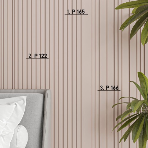 Стеновая панель под покраску Перфект Плюс P167 2000×200×14