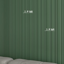 Стеновая панель под покраску Перфект Плюс P168 2000×200×14