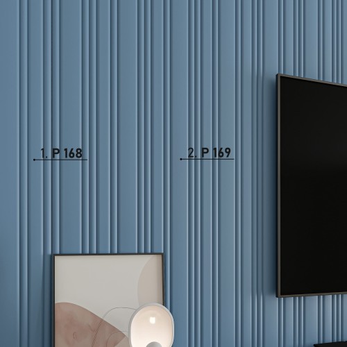 Стеновая панель под покраску Перфект Плюс P169 2000×200×14