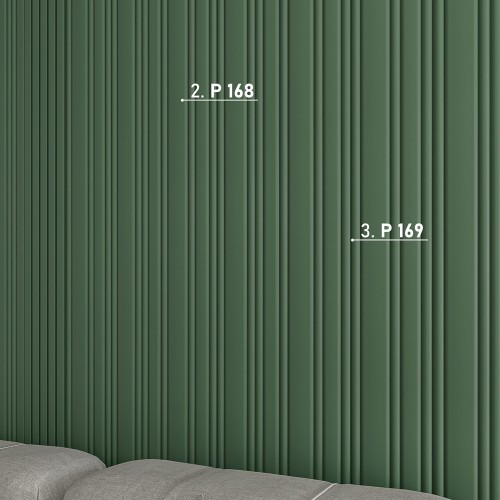 Стеновая панель под покраску Перфект Плюс P169 2000×200×14