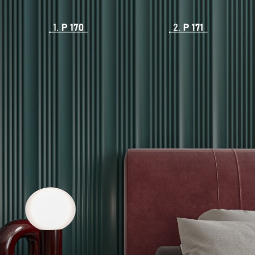 Стеновая панель под покраску Перфект Плюс P171 2000×200×14