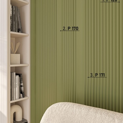 Стеновая панель под покраску Перфект Плюс P171 2000×200×14