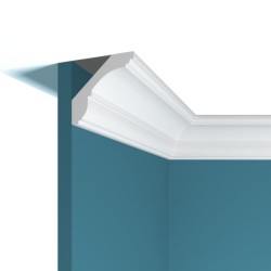 Потолочный плинтус под покраску Перфект Плюс P17 2000×69×65