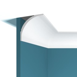 Потолочный плинтус под покраску Перфект Плюс P46 2000×85×88