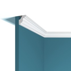 Потолочный плинтус под покраску Перфект Плюс P51 2000×31×34