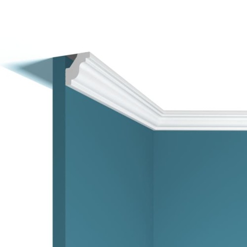 Потолочный плинтус под покраску Перфект Плюс P51 2000×31×34