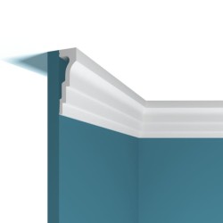 Молдинг под покраску Перфект Плюс P108 2000×80×24