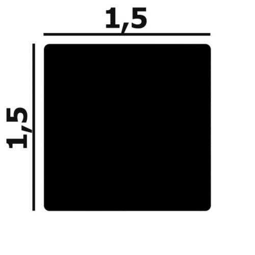 Молдинг под покраску Перфект Плюс P130 2000×15×15