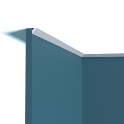 Молдинг под покраску Перфект Плюс P198 2000×15×15