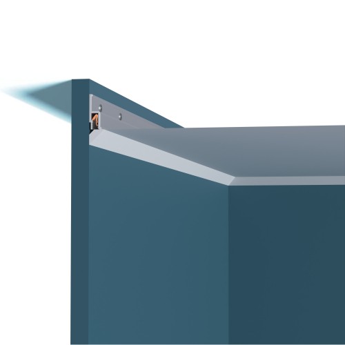 Молдинг под покраску Перфект Плюс P198 2000×15×15